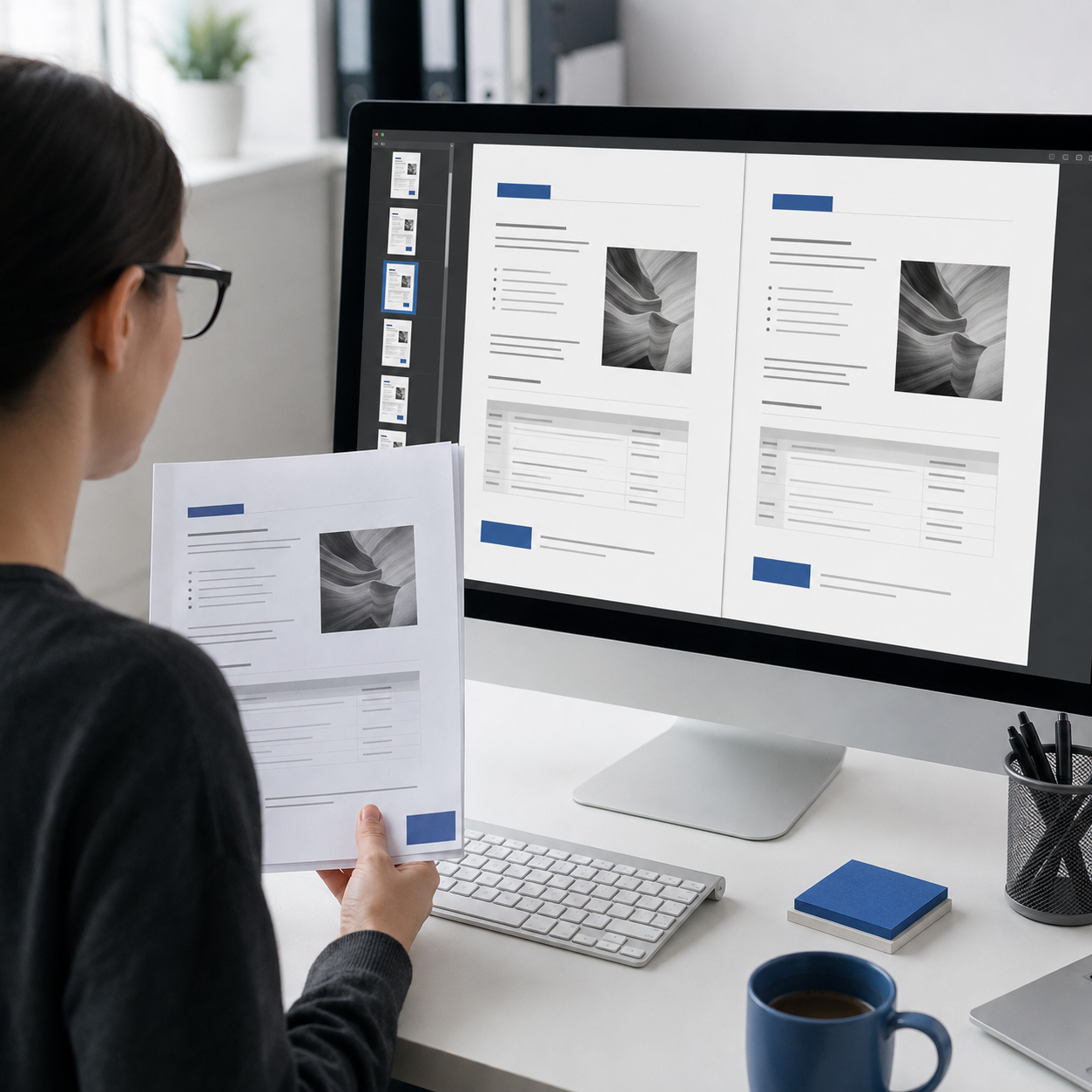 Previewing a converted RTF to PDF document before download